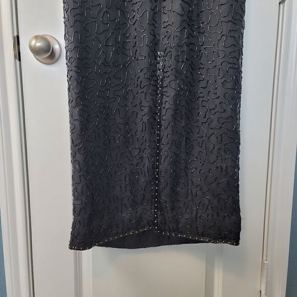 VINTAGE SCALA Beaded 80s Embellished Dress - Picture 15 of 16
